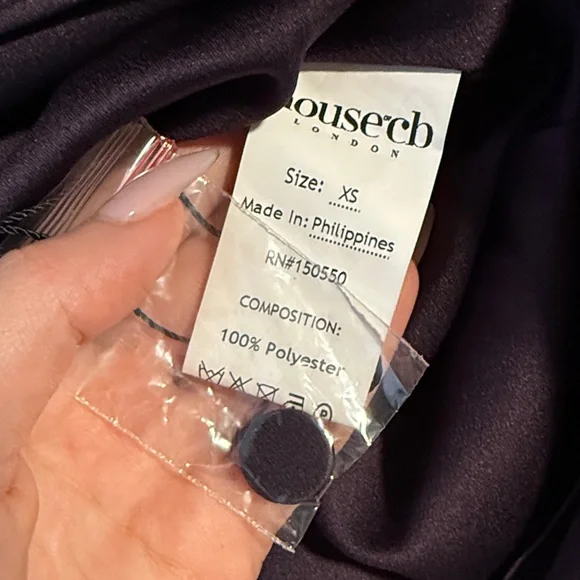 House of CB Aida Scarf Halter Dress - Picture 3 of 3